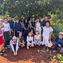 Grupo en área de cultivo